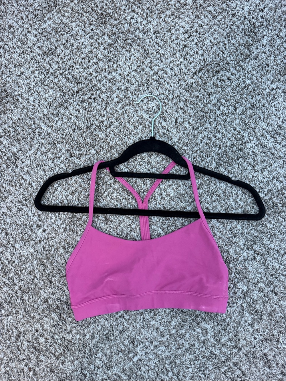 lululemon athletica Pink Racerback Sports Bralette